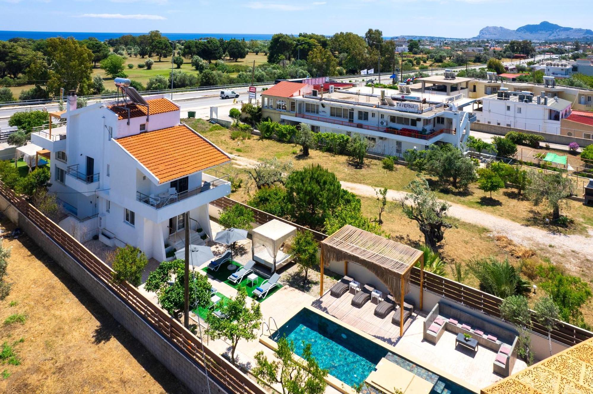 Afantou Golf Luxury Villa Exterior foto