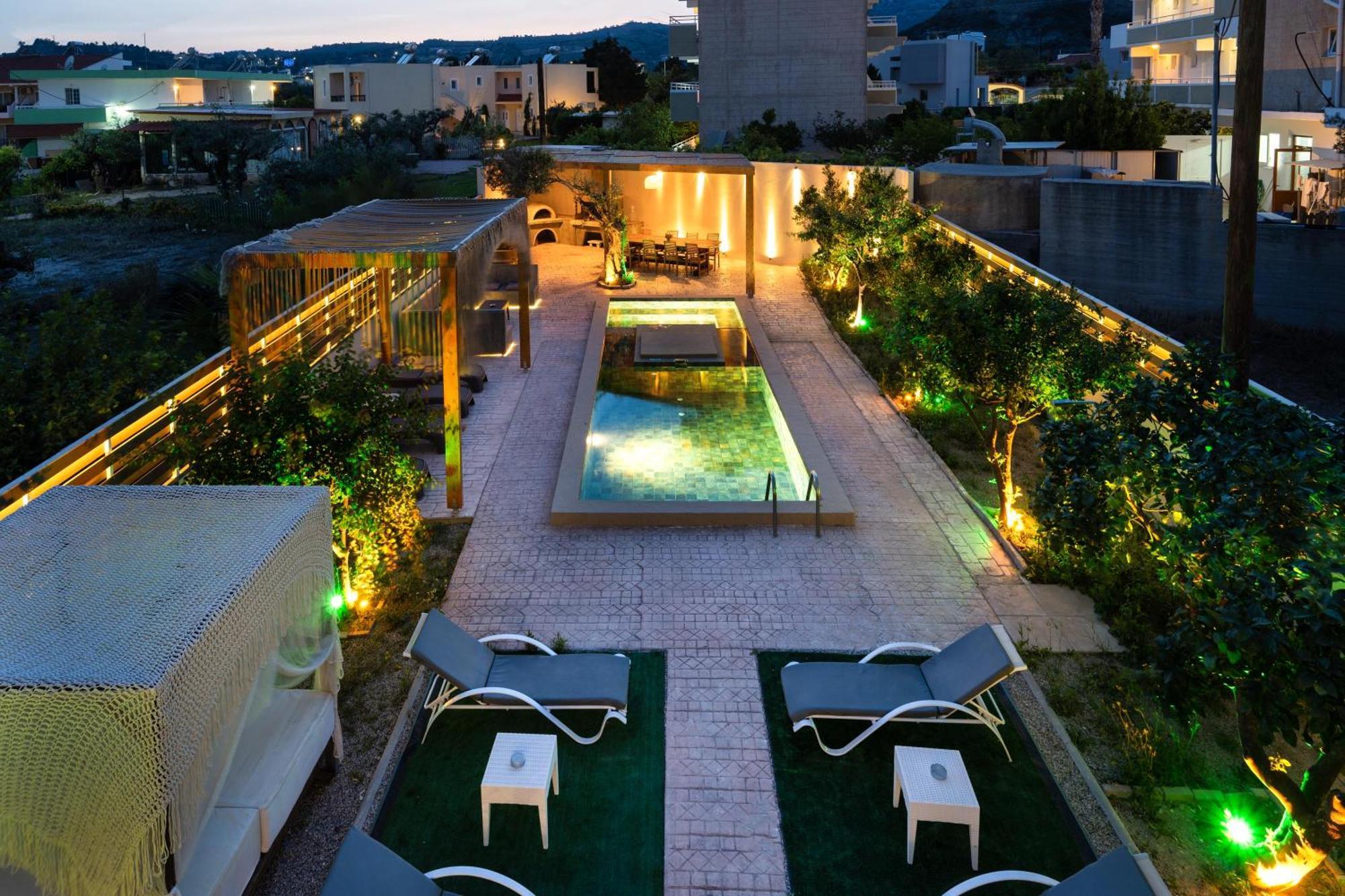 Afantou Golf Luxury Villa Exterior foto